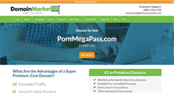 Desktop Screenshot of pornmegapass.com